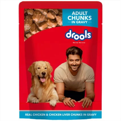 Drools Adult Wet Dog Food – Chicken & Gravy